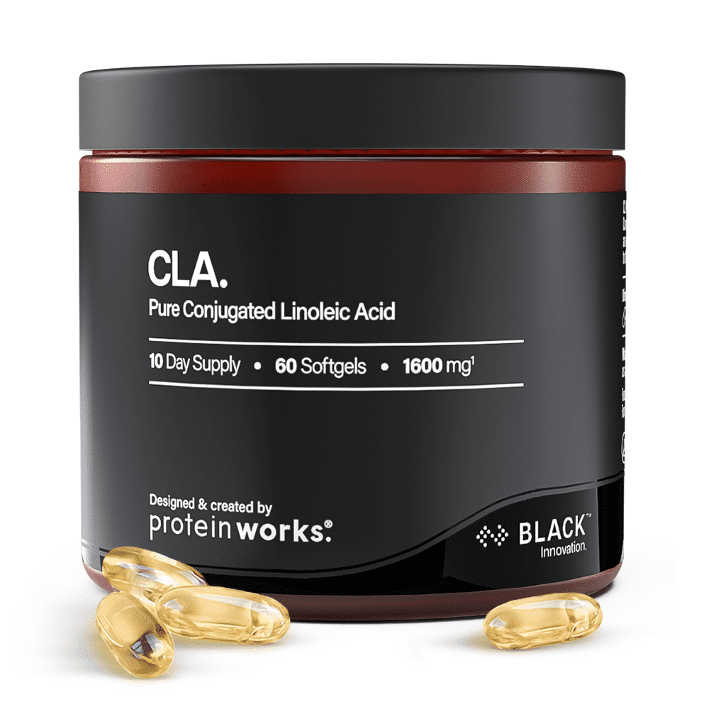 Protein Black Cla 240 Capsules Weight Loss Supplements Conjugated Linoleic Acid Omega 3 Fatty Acid