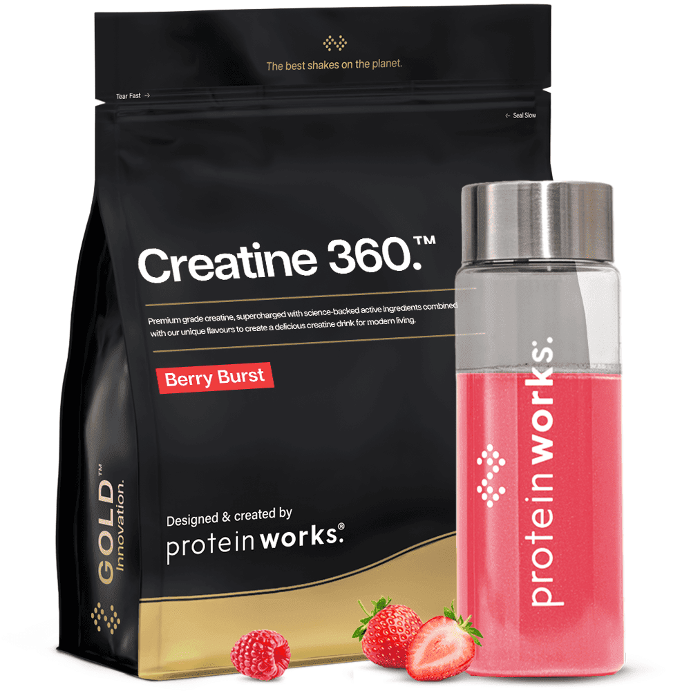 Protein Berry Burst Creatine 360 Gold 300G Creatine For Everyday Life Premium Creatine Powder Complete 360 Formula
