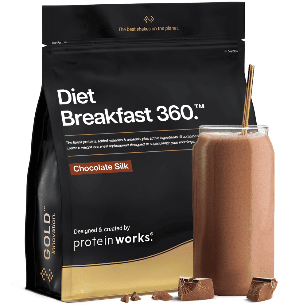 Protein Chocolate Silk Diet Breakfast 360 Gold 1Kg High Protein 230 Calorie Breakfast Low Calorie Breakfast Shake Protein Meal Replacement