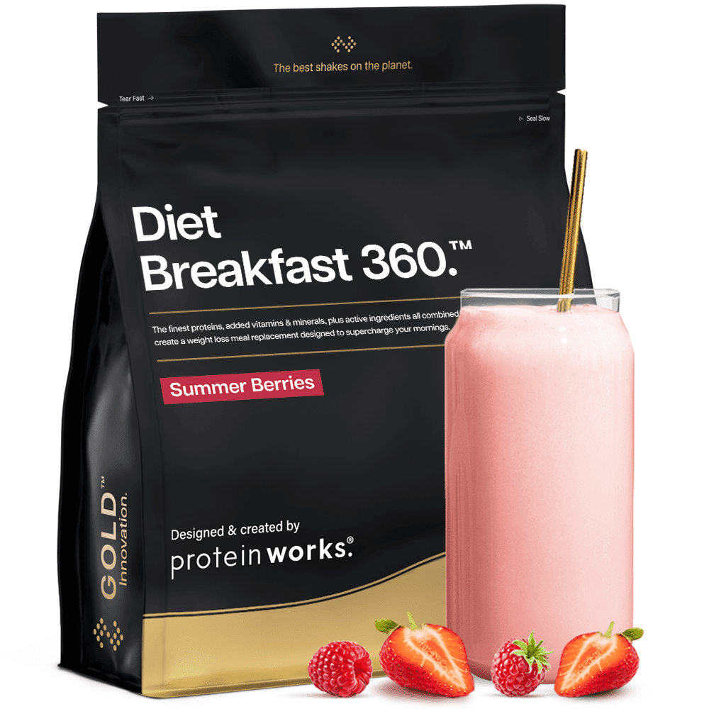 Protein Summer Berries Diet Breakfast 360 Gold 2Kg High Protein 230 Calorie Breakfast Low Calorie Breakfast Shake Protein Meal Replacement