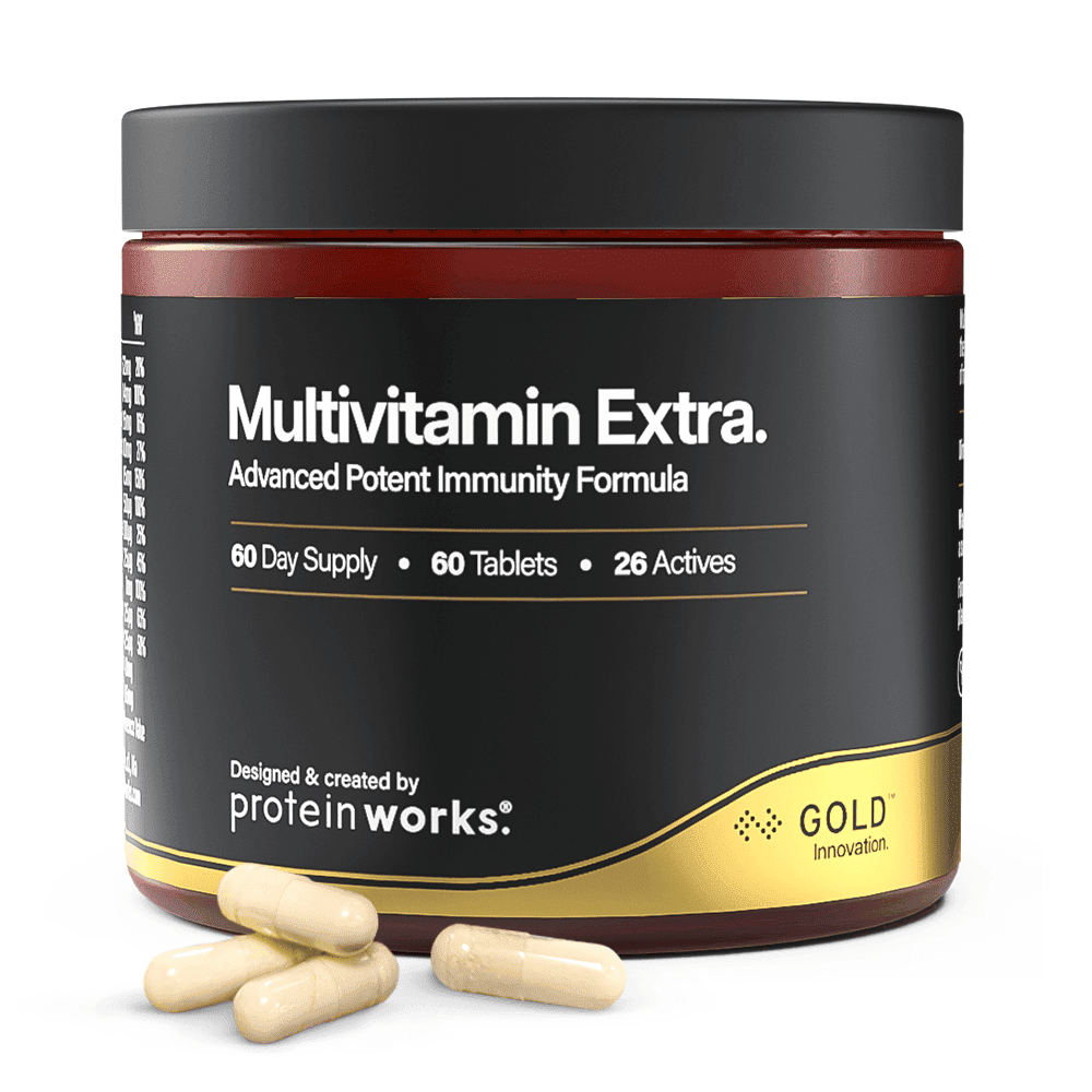 Protein Men's Gold Multivitamin Extra 60 Tablets 26 Active Ingredients Health Supplet Vitamin Supplet