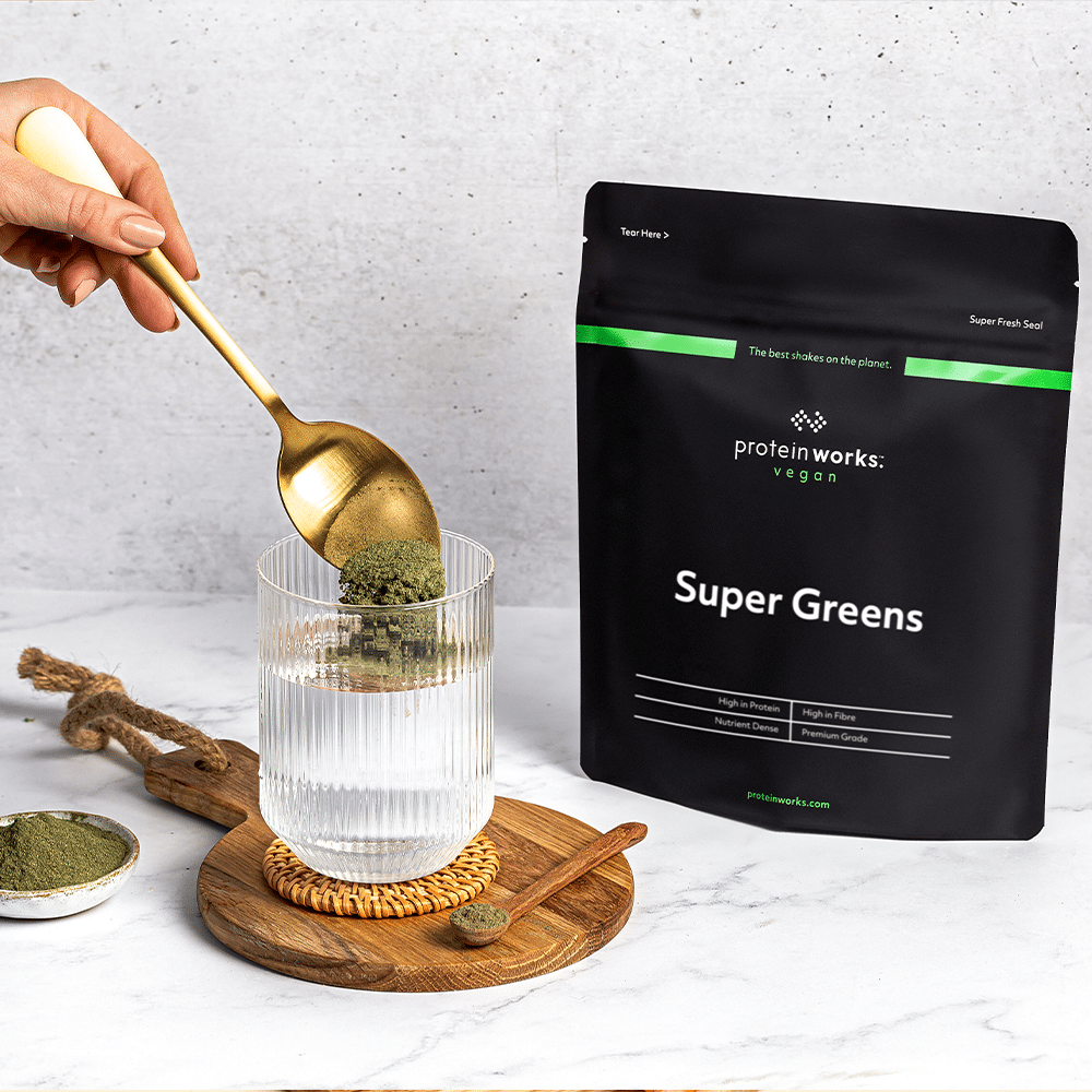 Protein works super greens cheap