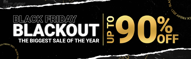 The Blackout Is Here: Up to 90% Off Sitewide!