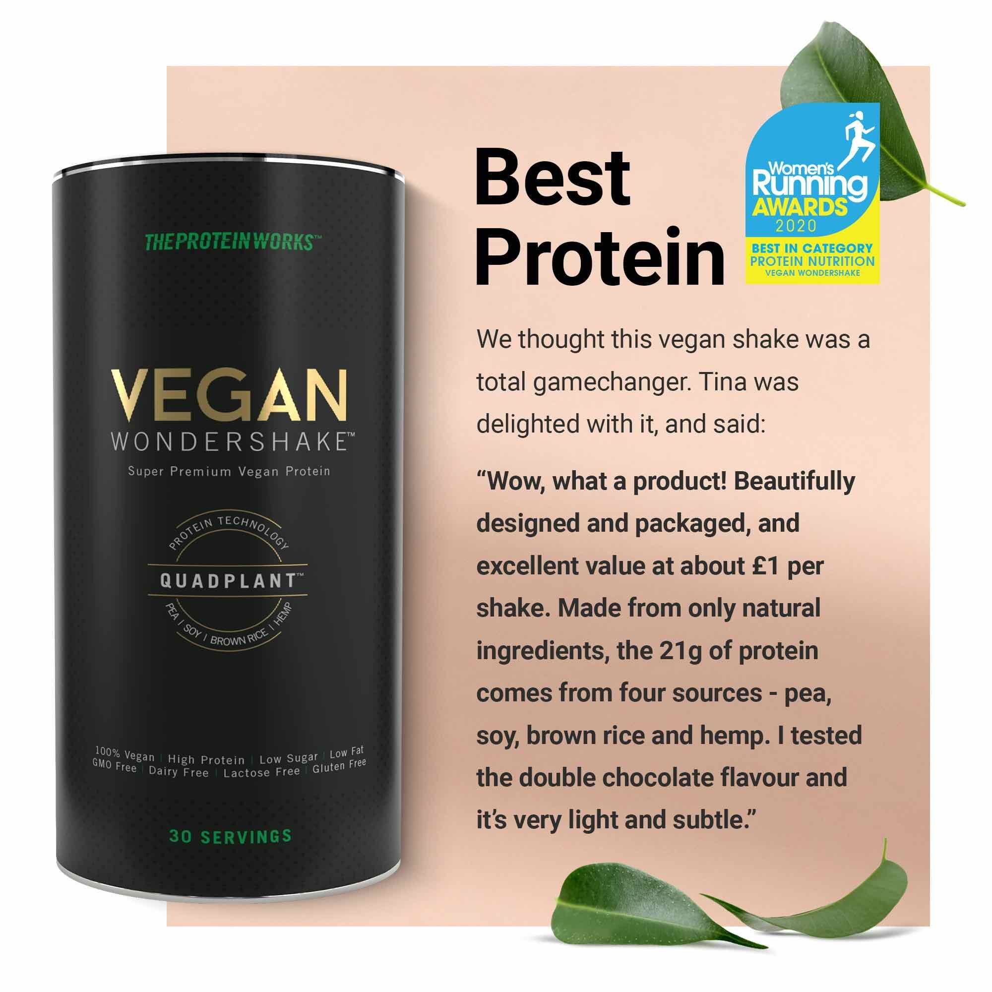 Vegan Wondershake | Multi Award Winning Vegan Protein | Protein Works™