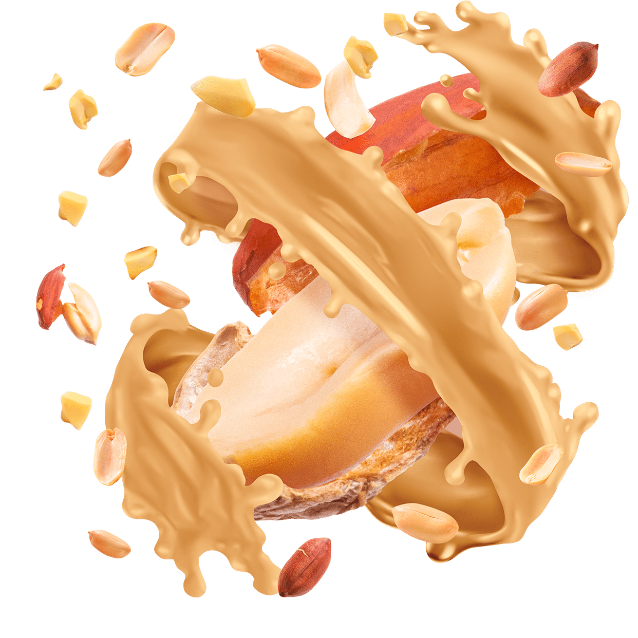 Beurre de Cacahuètes Protein Cream Beurre de Cacahuètes NANO SUPPS Beurre  de Cacahuètes Pot de 400 g- FitnessBoutique