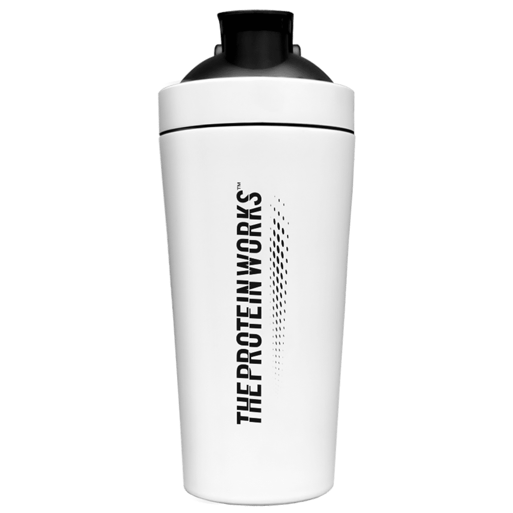 

Limited Edition White Stainless Steel Shaker