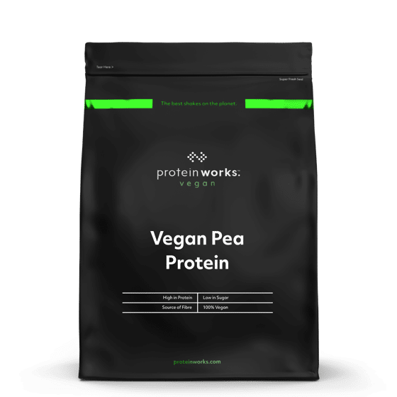 Veganes Erbsenprotein 