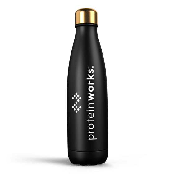 Black & Gold Water Bottle 