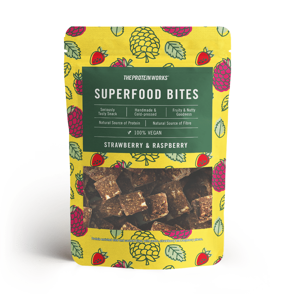 Superfood Bites - Strawberry & Raspberry