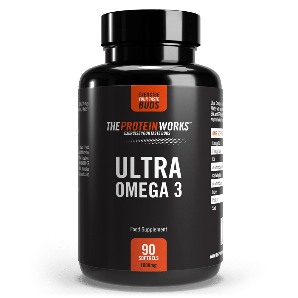 Fish Oil Capsules Omega 3 Ultra Protein Works