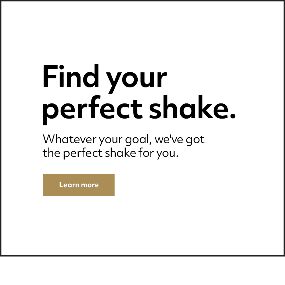 Find Your Perfect Shake