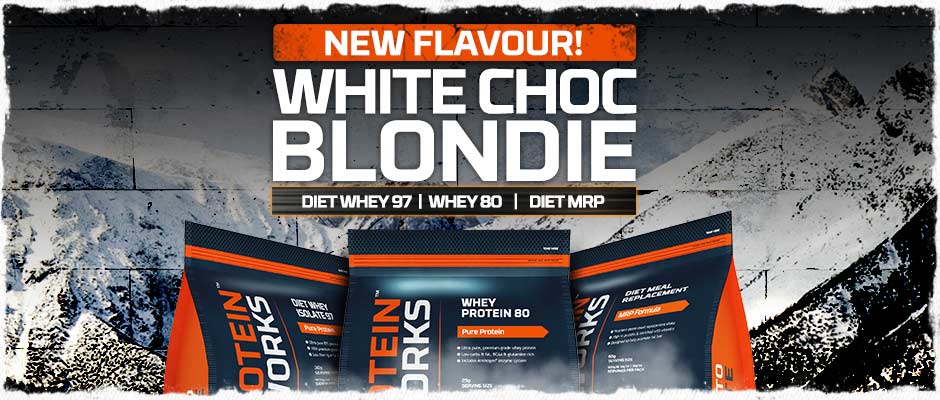White Chocolate Blondie Flavour Whey Protein