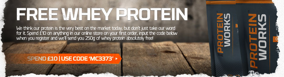free whey protein from the protein works