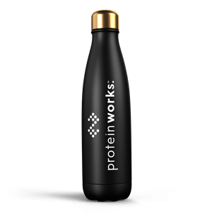 Black & Gold Water Bottle 