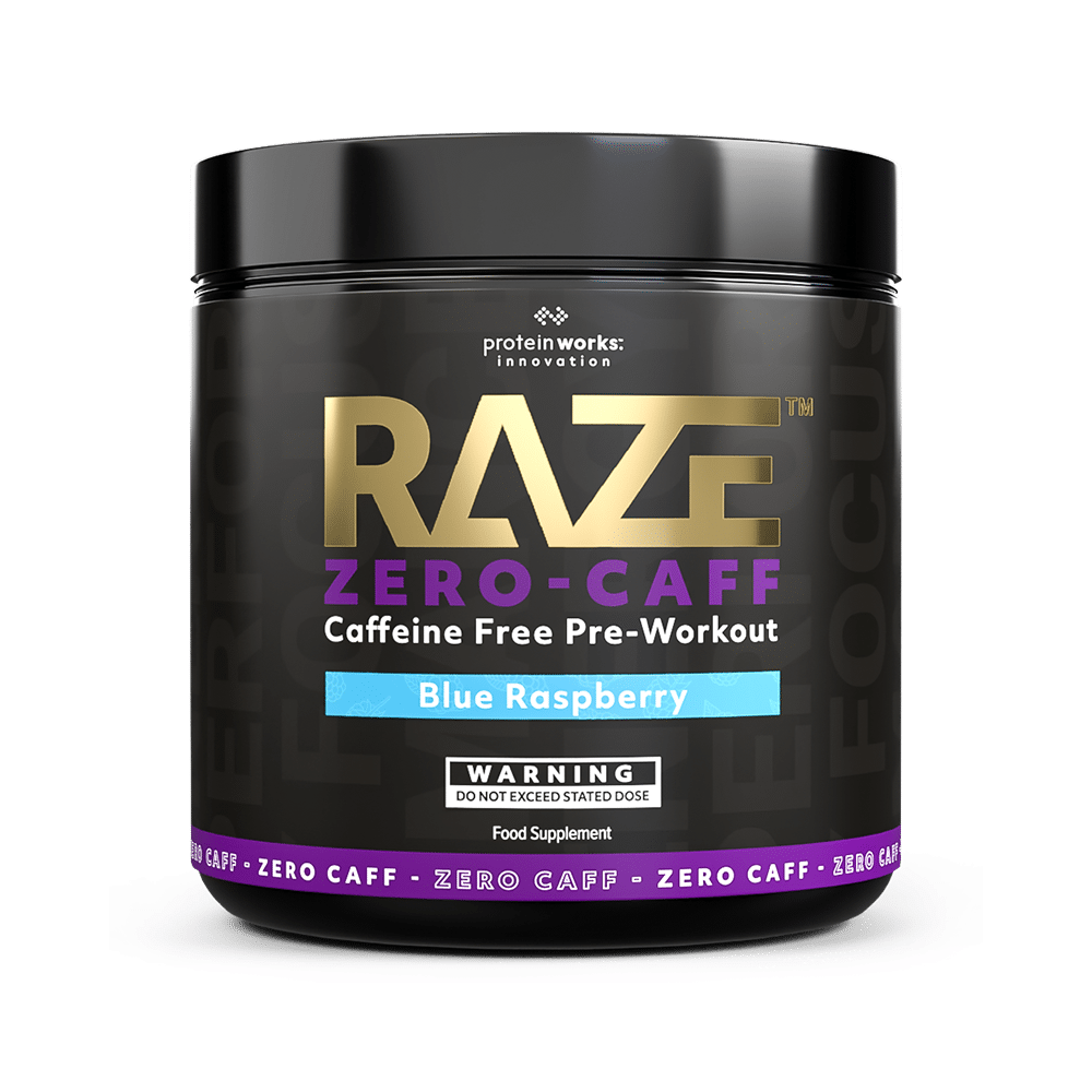 Raze Zero Caff Caffeine Free Preworkout Protein Works