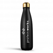 Bottiglia D'Acqua Black & Gold