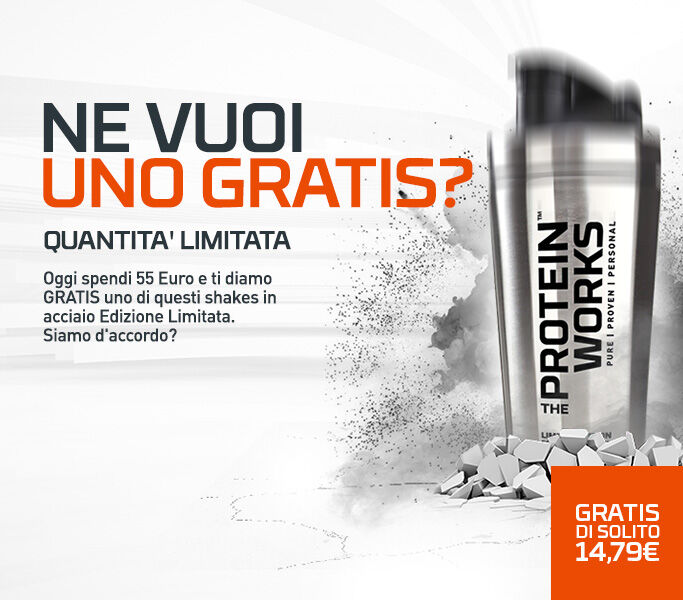 shaker in acciaio