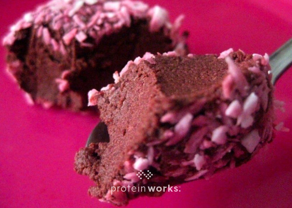 Vegan Protein & Coconut Beetroot Chocolate Cakes
