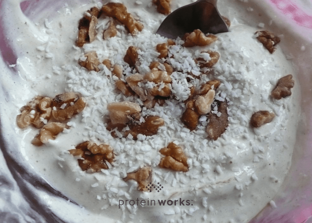 Walnut, Vanilla, Coconut and Banana Protein Fluff