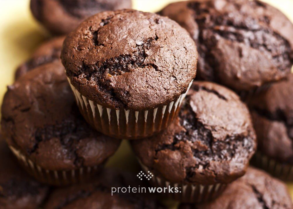 Popeye's Chocolate Protein Muffins
