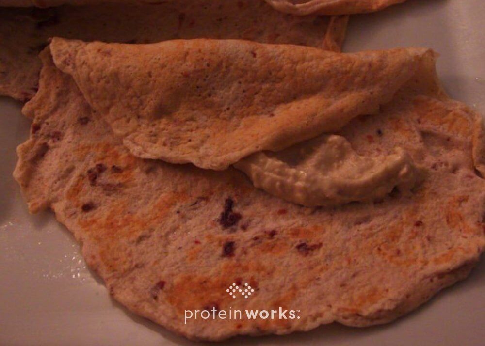 Sun Dried Tomato Protein Tortilla Crepes