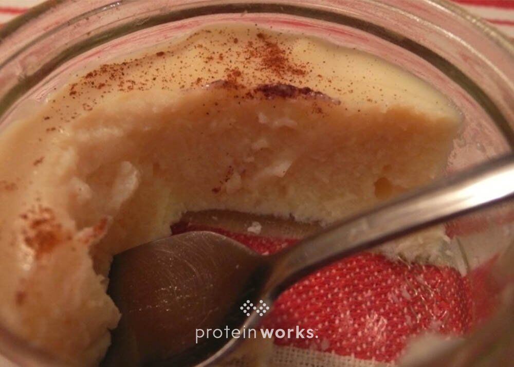 A Nothing-Added Vanilla Casein Protein Pudding