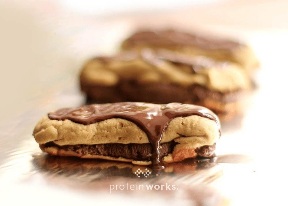 Dark Chocolate Protein Éclairs