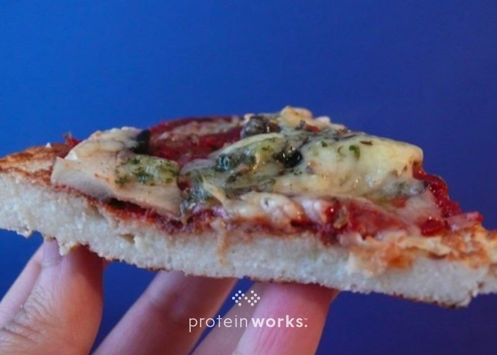 Cauliflower Super Protein Mini Pizzas
