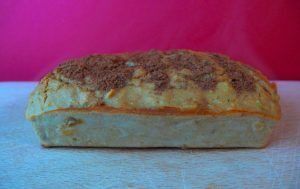 Protein Apple Cake on the Train