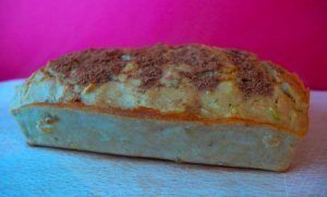 Protein Apple Cake on the Train