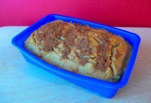 Protein Apple Cake on the Train