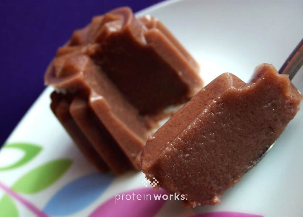 Chocolate Whey Protein Flan