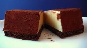 White & Dark Chocolate Protein Flancake: A Love Story