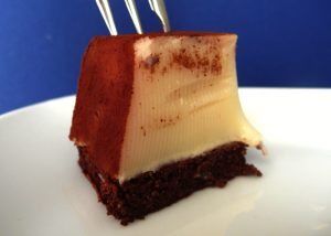 White & Dark Chocolate Protein Flancake: A Love Story