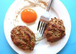 Saffron & Courgette/Zucchini Protein Scones