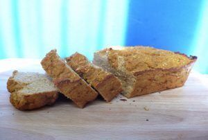Vanilla, Pumpkin, & White Chocolate Whey Protein Bread