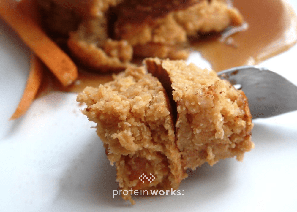 Carrot Cake Protein Pancakes (Gluten & Dairy Free)