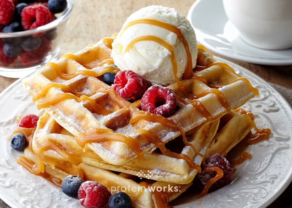 Protein Waffles, Two Ways!