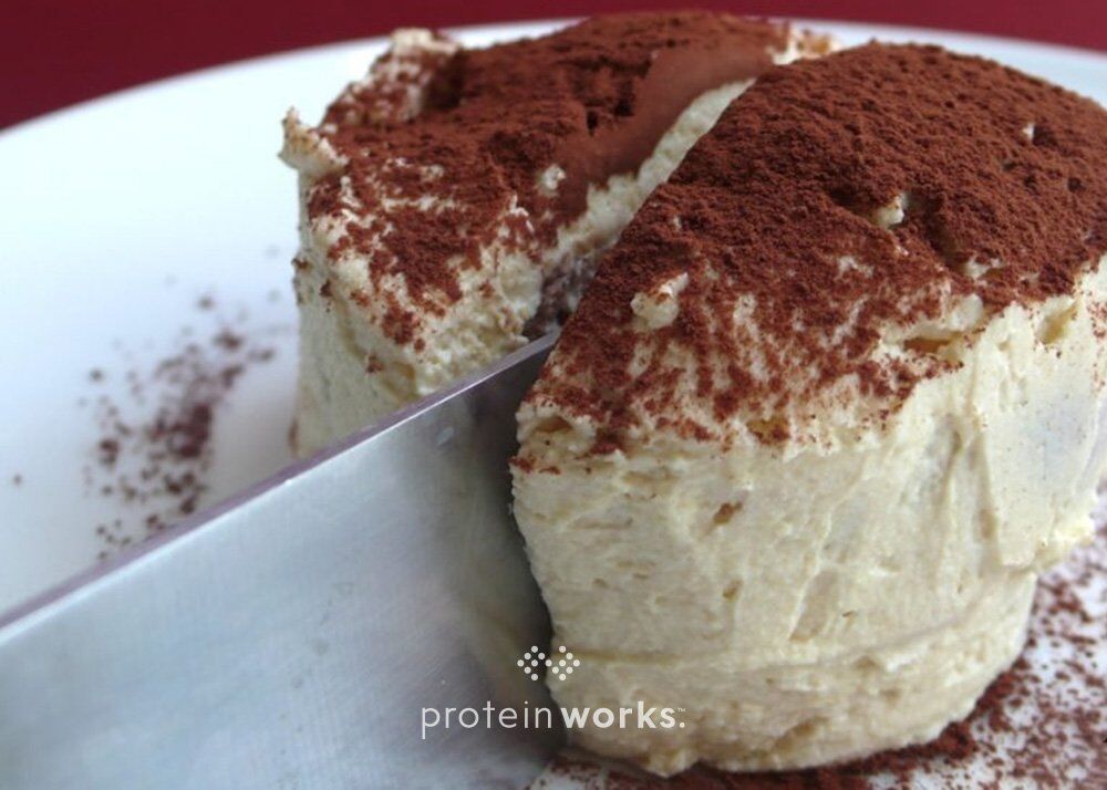 High Protein, Low Carb Chocolate Protein Cake!