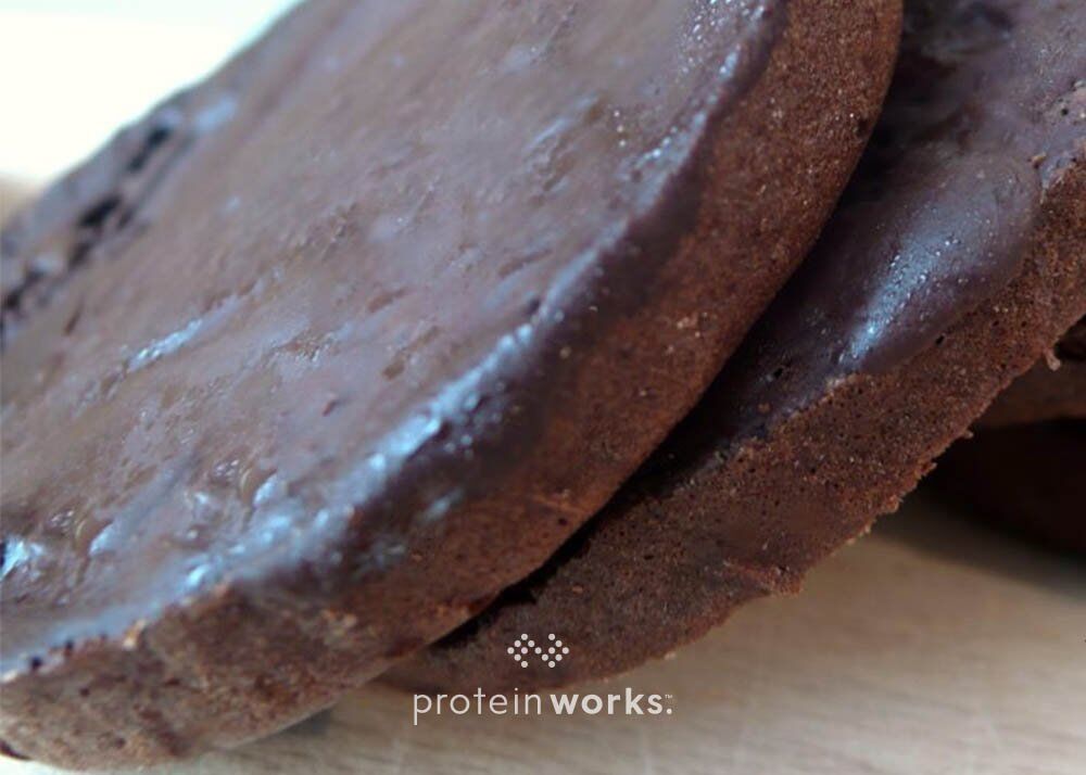 Homemade Dark Chocolate Protein Digestives
