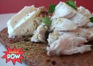 Chicken, Yogurt, Hummus, Basil & Chilli Superveg Protein Wraps