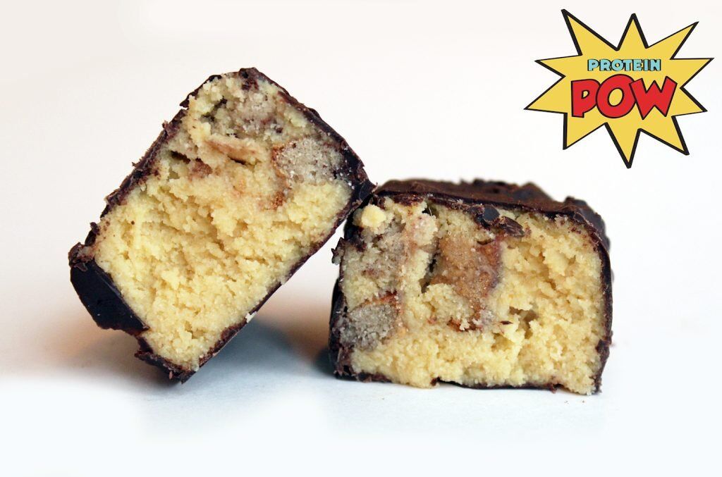 Protein Cookie Dough -> Protein Cookies -> Protein Cookie-Filled Protein Bars