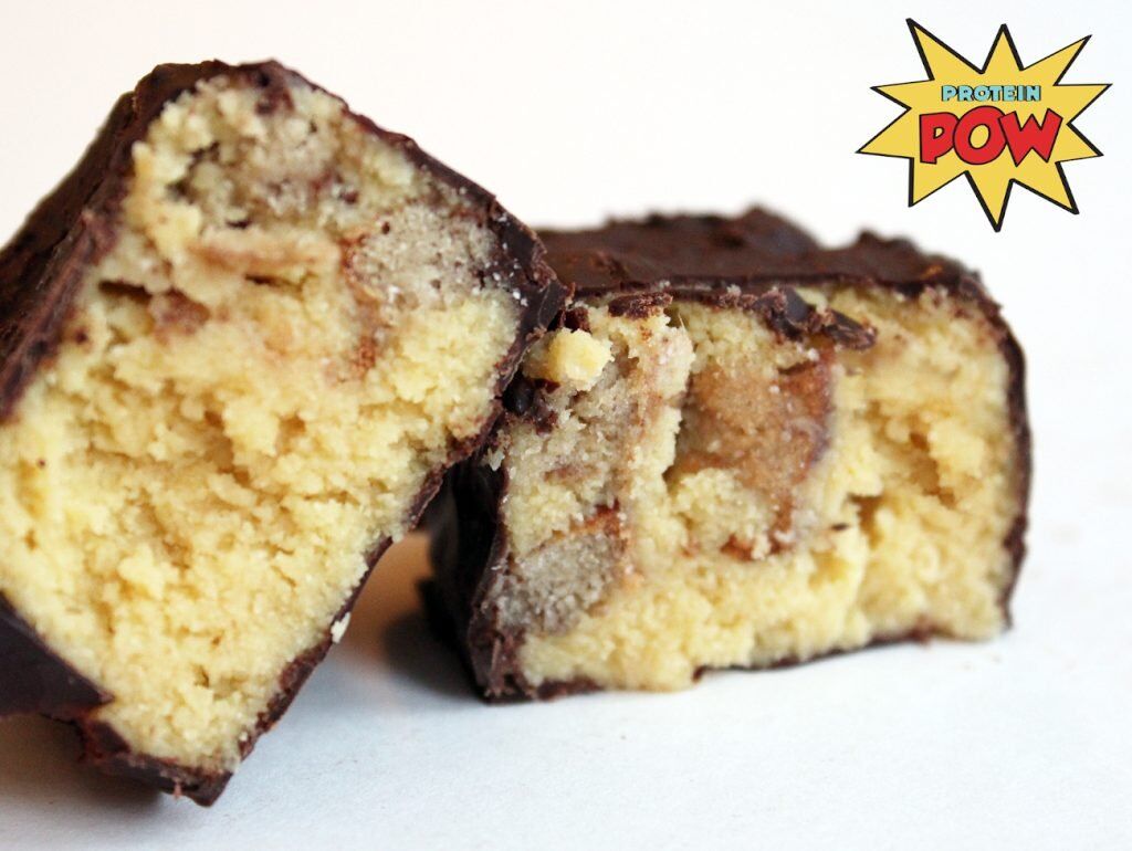 Protein Cookie Dough -> Protein Cookies -> Protein Cookie-Filled Protein Bars
