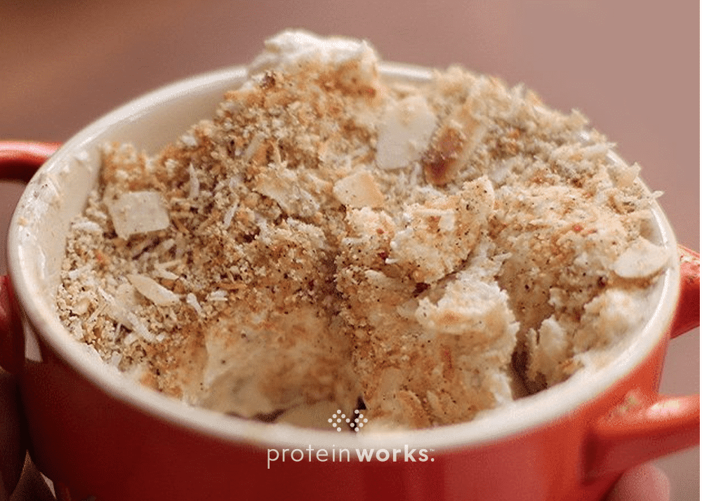 A Healthy, High-Protein Apple Crumble? OK Then!