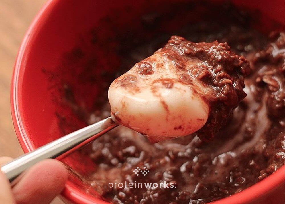 Chocolate Protein Oatmeal and Protein Ice Cream