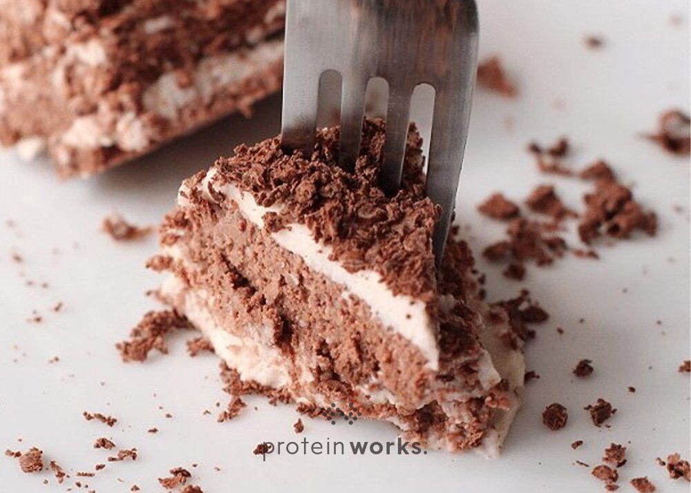 Black Forest Protein Cake