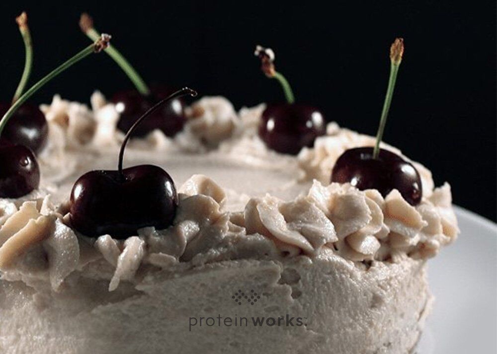 Black Forest Protein Cake