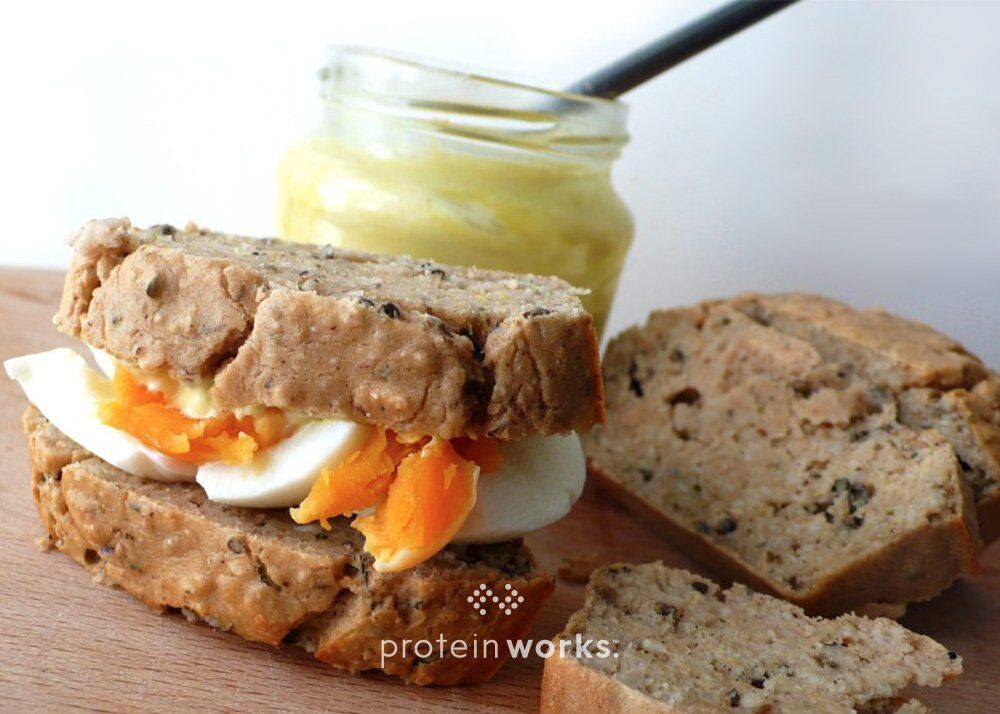 Homemade Mayonnaise & Gluten-Free Protein Bread
