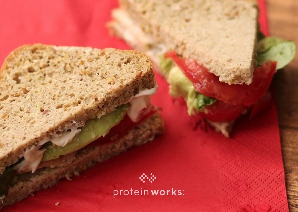 Protein Bread Sandwich