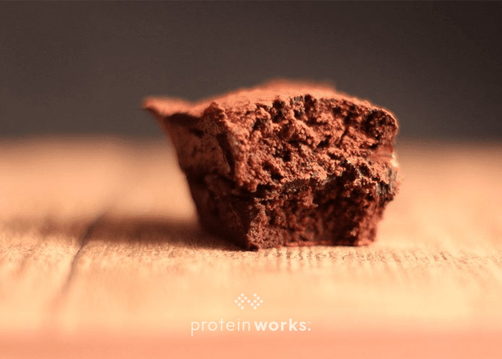 Dark Chocolate & Hazelnut Protein Cakes
